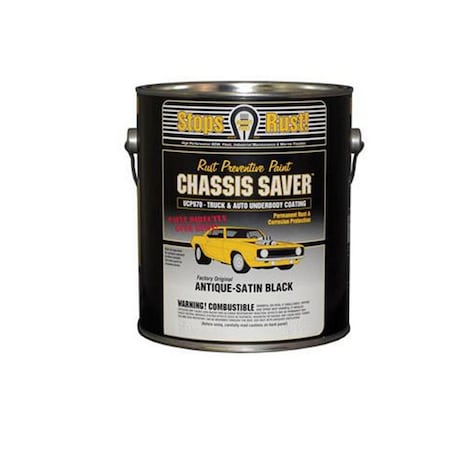 Magnet Paints High Solid Chassis Saver Paint, Black, 1/2 Pint UCP970-16