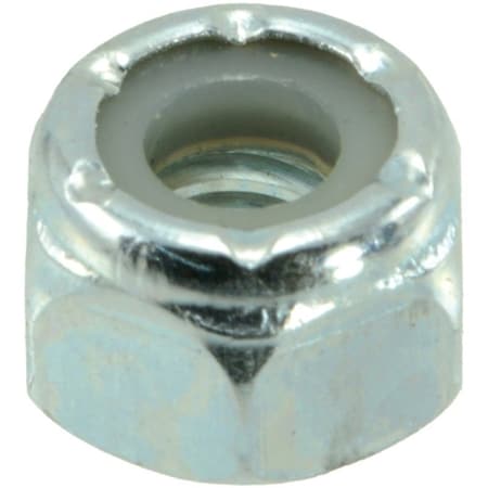 Midwest Fastener Lock Nut, 1/4"-20, Nylon, Zinc Plated 3649