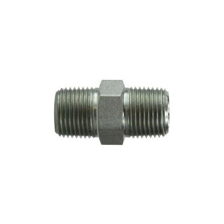 Midland Industries NIPPLE HEX 1/2IN MPT 1/2IN MPT STL 54048
