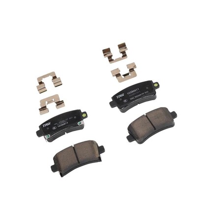 Acdelco PAD KIT-RR DISC BRK, Disc Brake Pad Set,  85143526
