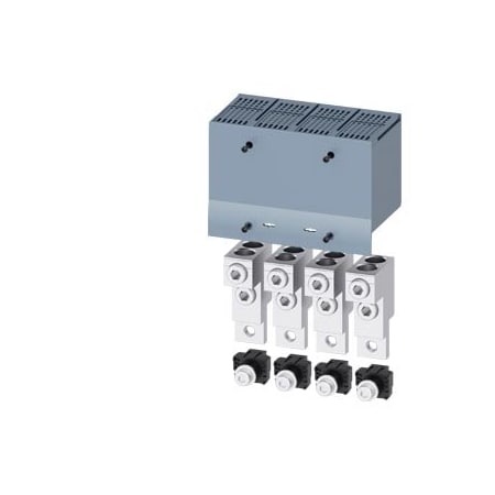 Siemens circular conduc. terminal TA2.3 2 x 4 AWG300 kcmil for 2 cables 4 units 3VA9244-0JJ22