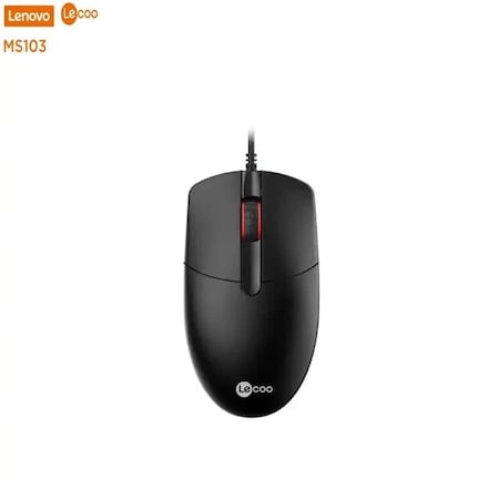 Altec Lansing Lenovo Lecoo USB Wired Mouse 1000 DPI, 3 Keys MS103