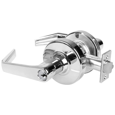 Schlage Door Lever Lockset, Steel, Keyed Different ALX53P SAT 625