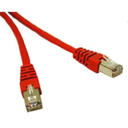 Fasttrack 75ft SHIELDED CAT 5E MOLDED PATCH CABLE RED FA259136