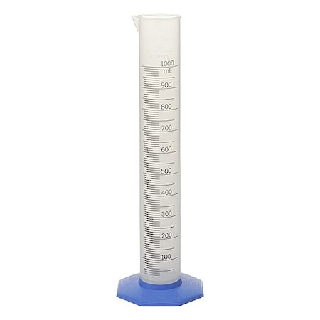Nalgene Graduated Cylinder, Colorless, PK6 3662-1000