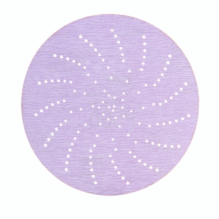 3M 3M Purple Clean Sanding Disc, 30472, 5 in, P500 grade, 4PK 334U