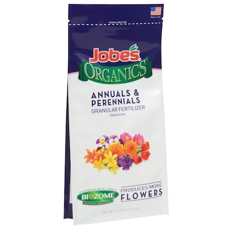Jobes Organics 4LB AnnPeren Fertilizer 09627