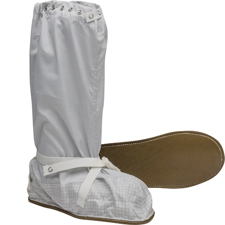 Uniform Technology Disctek 2.5 Grid ISO 4 (Class 10) Cleanroom Boot CBPIN8C2-89WH-M
