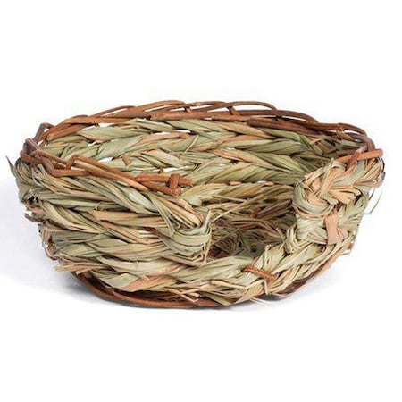 Prevue Pet Products Oval Pet Nest, Natural Grass - Small PP-1070