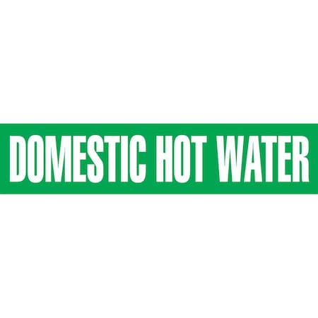 Accuform ASME ANSI PIPE MARKER DOMESTIC RPK279SSH