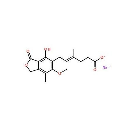 Ak Scientific Mycophenolate sodium (100mg), CAS 37415-62-6 V1800-100mg