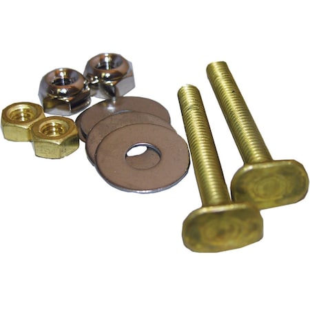Westlake Pipe & Fittings Code Approved Brass Toilet Bolt Set 4/1/3637