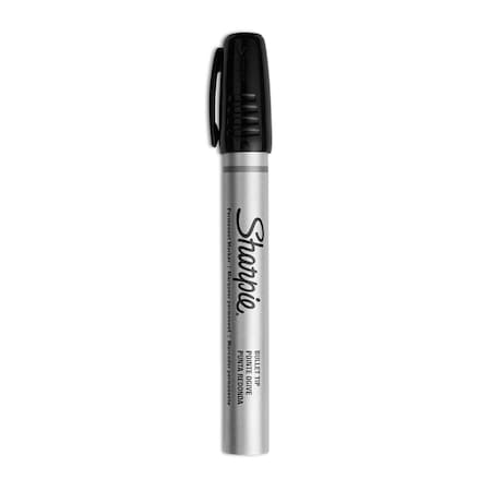 Sharpie Pro Permanent Marker, Medium Bullet Tip, Black, PK12 1794229