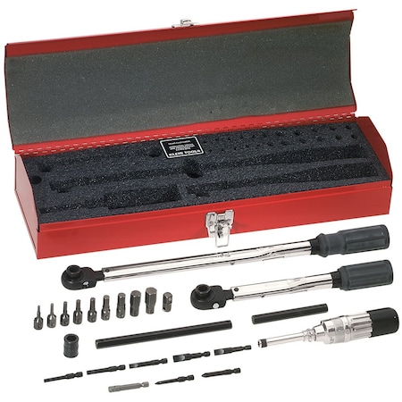 Klein Tools Master Electrician's Torque Wrench Set, 25-Piece 57060