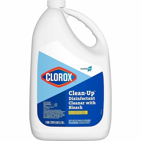 Clorox Pro Clorox Clean-up, Fresh Scent, 128 oz Refill Bottle 35420
