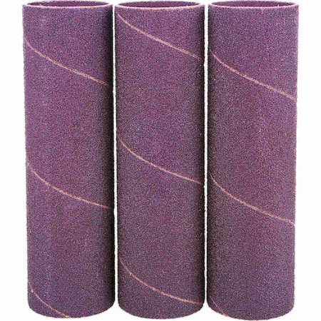 Grizzly 1-1/2" Dia. x 5-1/2" A/O Hard Sanding Sleeve, 60 Grit, 3PK H6669