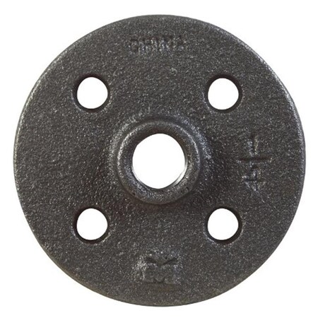 B & K B &amp; K 521-601BG Floor Flange  Black - 0.25 in. Npt, 5PK B&10150