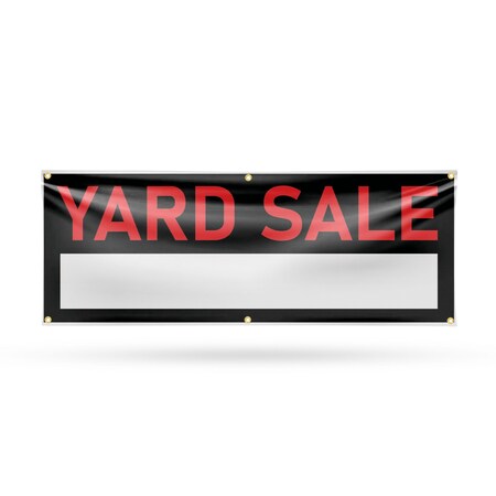 Signmission Yard Sale, 24 Inch x 72 Inch, Vinyl Banner B-72-30949
