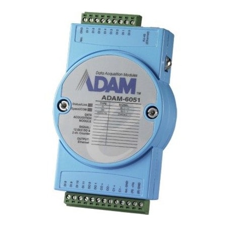 Advantech 16-Ch Isolated Di/O W/Counter Module ADAM-6051-D