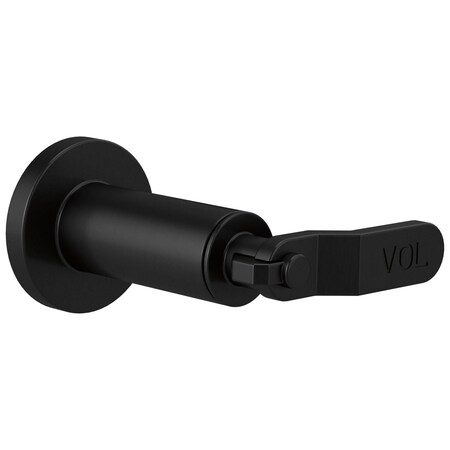 Brizo Litze Sensori Volume Control Trim, Industrial Lever Matte Black T66634-BL