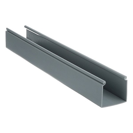 Panduit Wire Duct, Hinging Cover, Gray, L 6 Ft HS4X4LG6NM