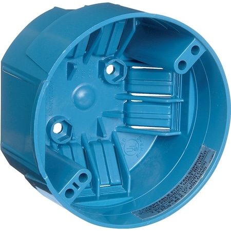Carlon 20 cu in, Ceiling Box Type, 1, PVC, Round Shape B720R-SHK