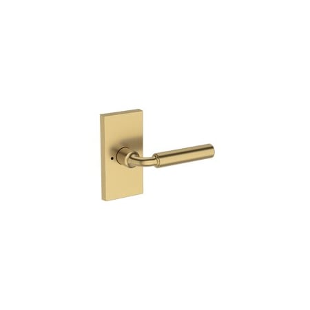 Baldwin Residential Door Levers Privacy Right Hand Lifetime Satin Brass PVLACCFR044