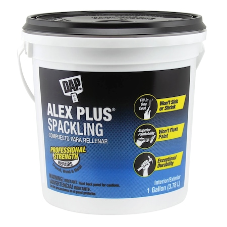 Alex Flex Spackling Spackling 1 GA White 7079818747