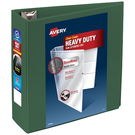 Avery Heavy-Duty View 3 Ring Binder, 4 In Ring 79110