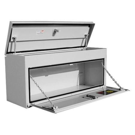 Rki 48 in. Steel Upper Side Top Opening Box, White RKIUST48C