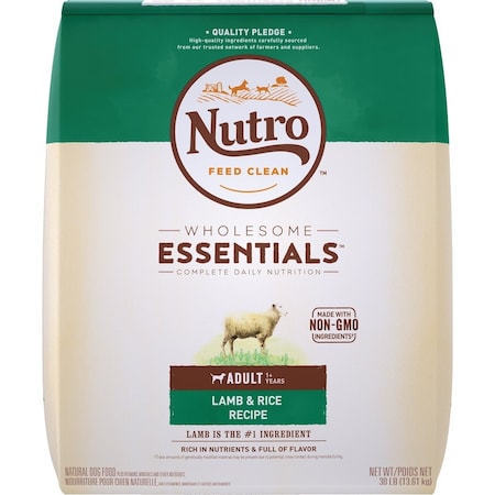 Nutro Wholesome Essentials 30 Lb. Lamb & Rice Adult Dry Dog Food 791908