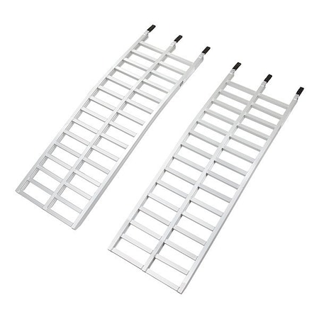 Black Widow Automotive Loading Ramp, Aluminum, 1"H UTV-6520