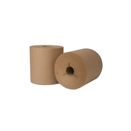 Morcon Y Notch Hardwound Roll Towel Kraft, PK6 400RY