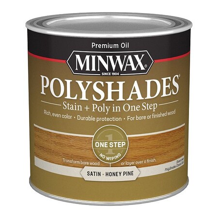 Minwax Wood Stain, 0.5 pt, Honey Pine 213104444