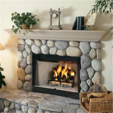 Designs-Done-Right B42I 42'' Stacked Brick Refractory Liner- Insulation Wood Fireplace DE3260366