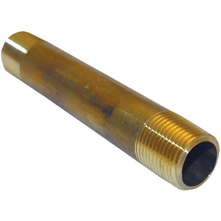 Westlake Pipe & Fittings 3/8''x4'' Brass Nipple 17-9413