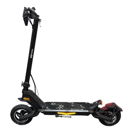 Gopowerbike GoDelta Foldable Electric Scooter 28 mph Max Speed and 1000W Motor ES3BLK