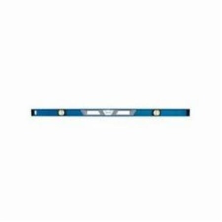 Empire Level TRUE BLUE HEAVY-DUTY MAGNETIC I-BEAM LEVEL, 48 IN L, 3 VIALS, ALUMINUM, (1) EM51.48