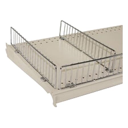 Specialty Store Services Front Fence, Silver, 48" L, 46 1/2" W G1404