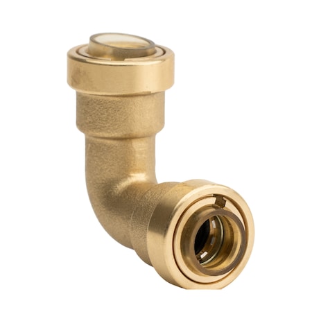 Quickfitting Elbow, Brass, Push-Fit1/2", Push-Fit1/2" HV-SE-0500