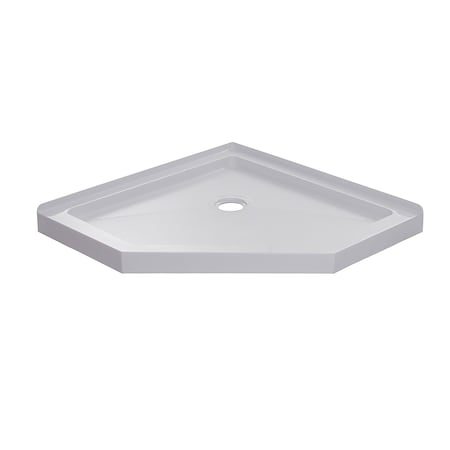 Craft And Main Shower Base, Neo Angle, 38x38in, Acrylic 3838NA-W