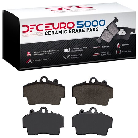 Dfc 5000 Euro Ceramic, Disc Brake Pad Set, 1600-0737-00