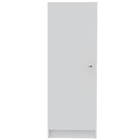 Homeroots 47in White Wood Pantry Or Storage Closet 477655