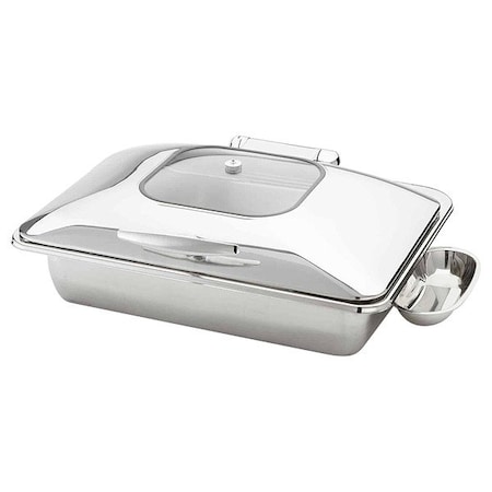 American Metalcraft Chafer, 12 in H, Silver REVLRT26
