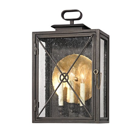 Troy Lighting Randolph 3 Light Wall Sconce 12.25 In. Vintage Bronze B6444-VBZ