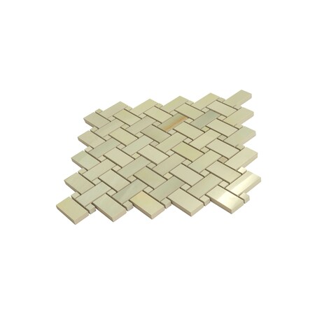 Apollo Tile Splendor 12x12 Celadon Giada Porcelain Mosaic Onyx Basketweave Wall and Floor Tile, 5PK APLIMPONXGIAMO