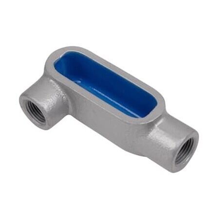 Abb COND BODY LR FORM8 UL4X 1-1/4IN GRY LR448-4X-G