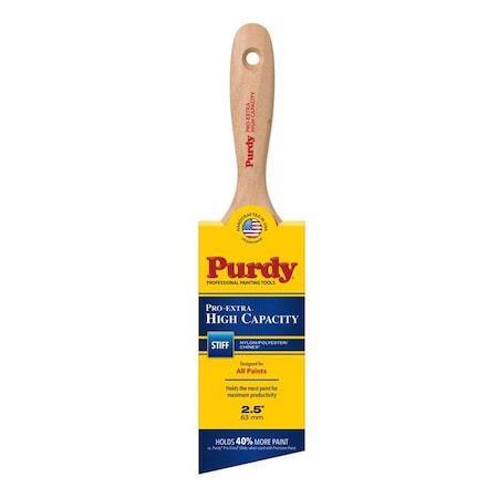 Purdy Pro-Extra High Capacity 2 1/2 in. Stiff Angle Paint Brush 145424725