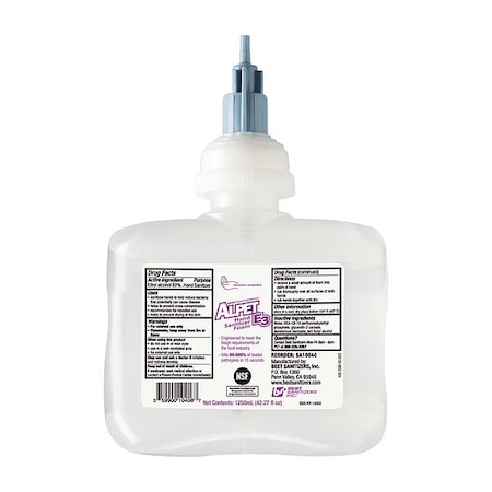 Best Sanitizers Hand Sanitizer, Clear, PK6 SA10040