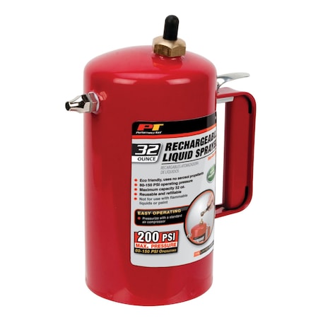 Performance Tool Non-Aerosol Sprayer, 80-150 PSI, Viton Seals, Compressor Ready M715